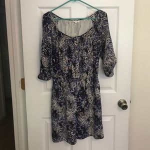 Shoshanna 3/4 length sleeve dress